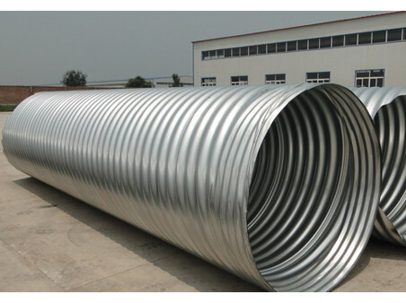 The application of the corrugated pipe